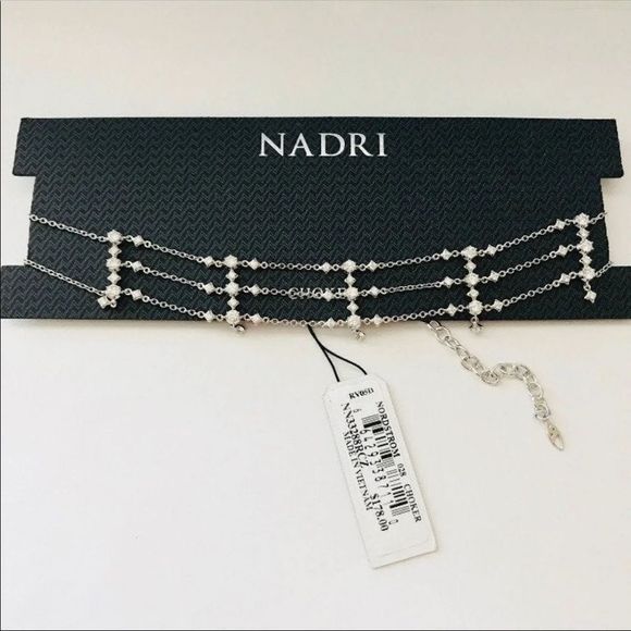 A Charlottes Choker necklace with crystals - Picture 7 of 14